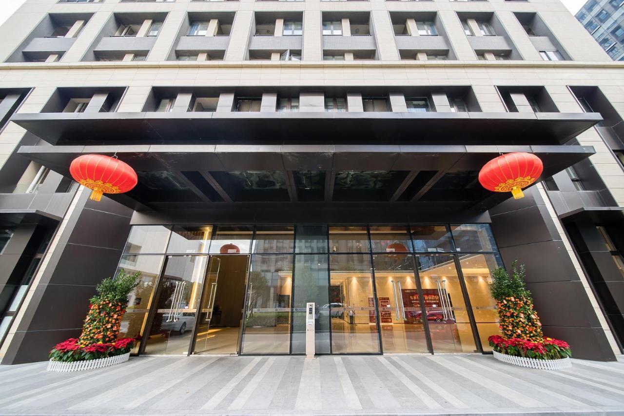 Guangzhou Laiste Aparthotel Science City Greenland Central Plaza Branch - Free Shuttle Bus To Canton Fair Complex During Canton Fair Period Exteriér fotografie