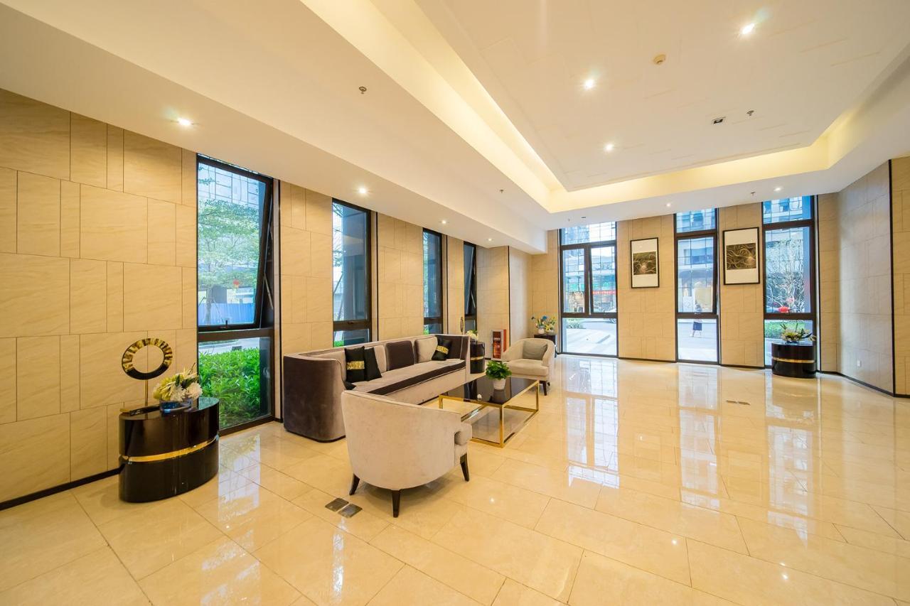 Guangzhou Laiste Aparthotel Science City Greenland Central Plaza Branch - Free Shuttle Bus To Canton Fair Complex During Canton Fair Period Exteriér fotografie